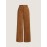 Solid Corduroy Straight Leg Pants, Vintage Patched Pocket Loose Pants, Women's Clothing